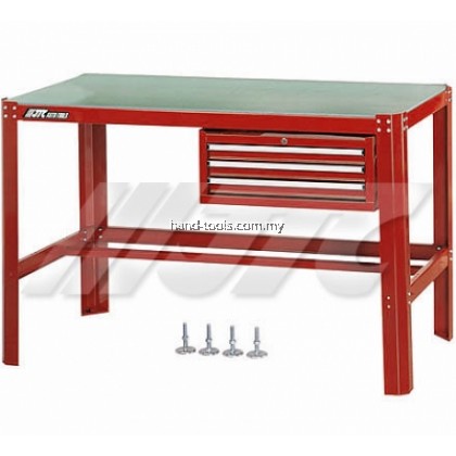 JTC-3009 W X D X H: 1565 X 766 X800MM WORKBENCH WITH 3 DRAWER CHEST